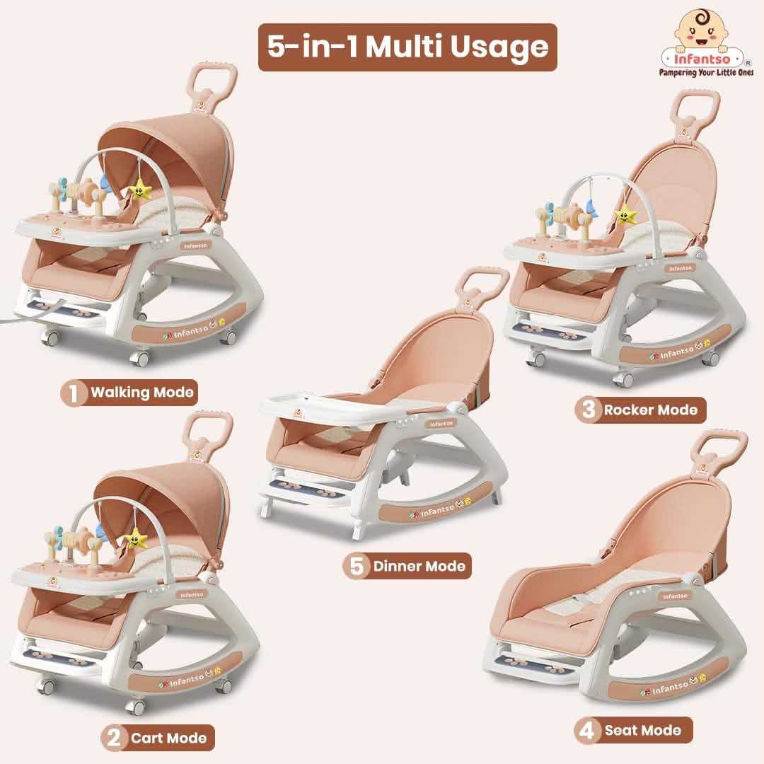 ৫,ইন,১,মাল্টিফাংশনাল,বেবী,চেয়ার,(5,IN,1,Multifunctional,Baby,Chair)